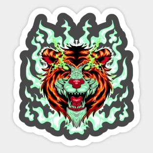 Tora The Tiger Sticker